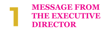 Click to go to section 1 - Message from the executive