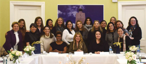 NWBC Executive Director Tené Dolphin delivered remarks and provided insight into some of the issues women face in business within the United States and how the Council seeks to make a more positive impact.