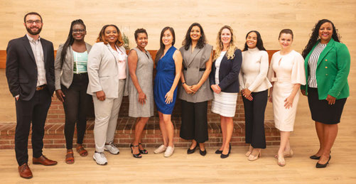 Women of Stem Roundtable of 10 women.